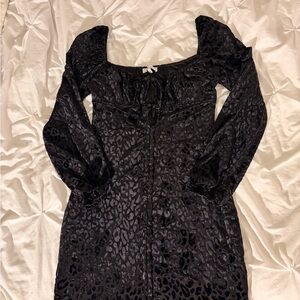 Elegant Black Mini Dress